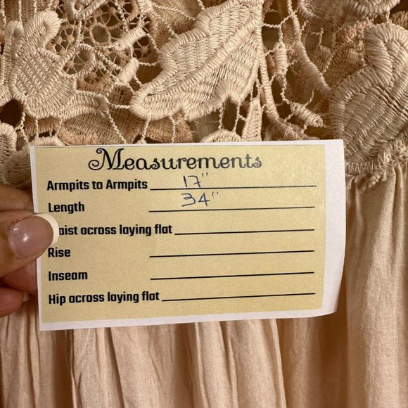 Anthrolopogie Holding Horses Magnolia Lace Ivory Dress Size 0 - Picture 15 of 15